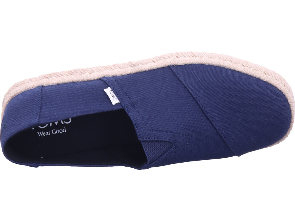 TOMS Herren Slipper Alpargata Rope 2.0 in blau