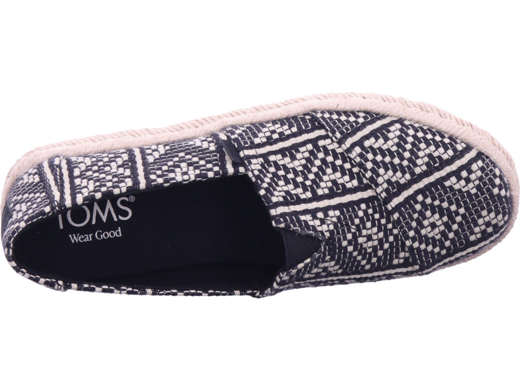 TOMS Damen Slipper  in schwarz