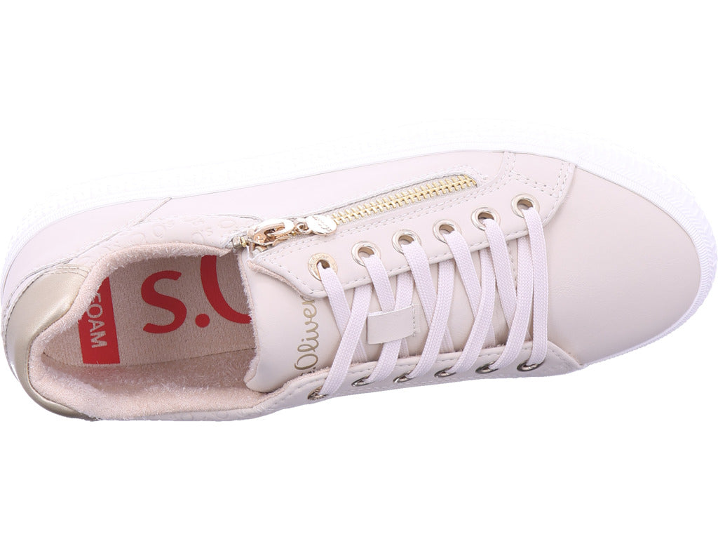 s.Oliver Damen Sneaker  in beige
