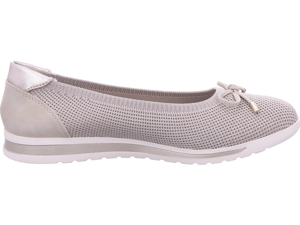 Jana Damen Ballerina  in beige