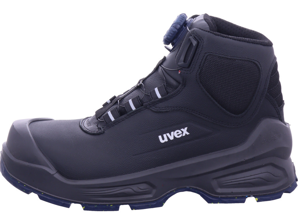uvex Herren Stiefel 8642 Sw Boa S3S Pu/Gu W11 in schwarz