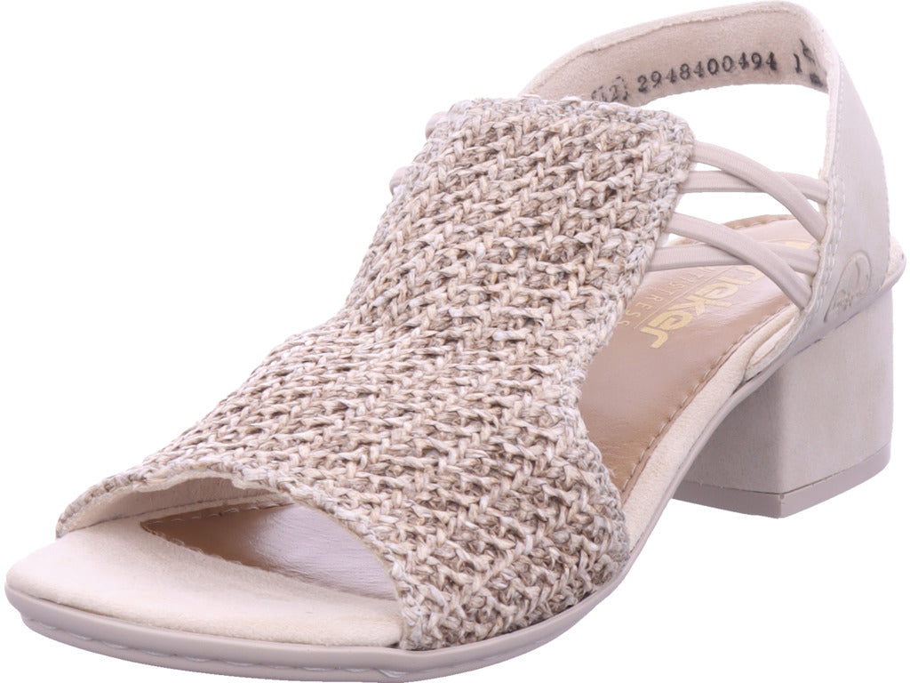 Rieker Damen  Fsk Damen Sandalen in beige