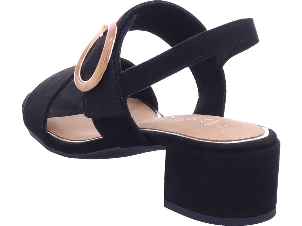 Marco Tozzi Damen Sandalette  in schwarz