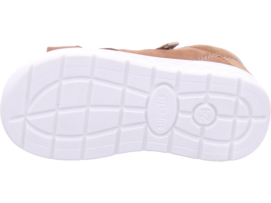 Superfit Damen Sandalette Sandale Leder \ Lagoon in braun