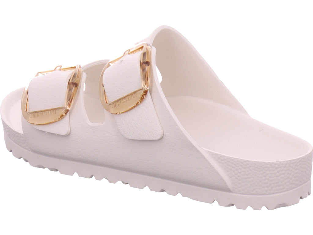 Birkenstock women's Arizona Big Buckle EVA beach shoe in white
