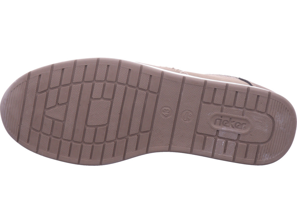 Rieker Herren Slipper Fsk Herren Halbschuhe in beige