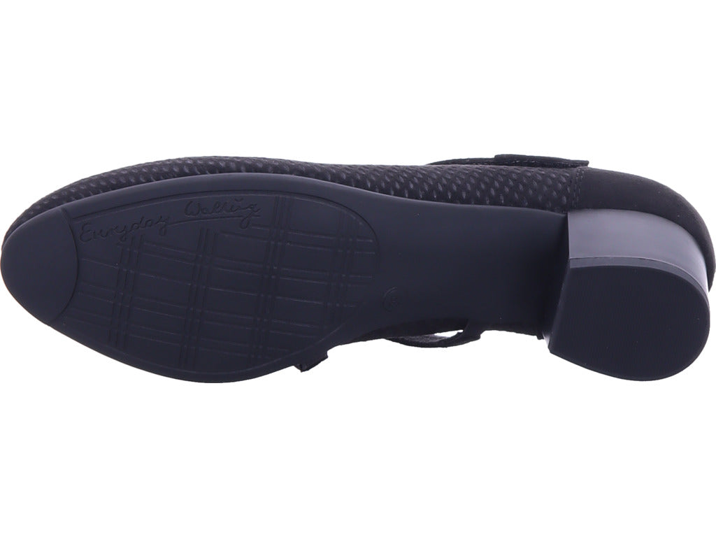 Jana Damen Pump  in schwarz