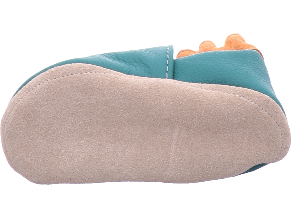 Beck Gymnas Jungen Hausschuh  in grün