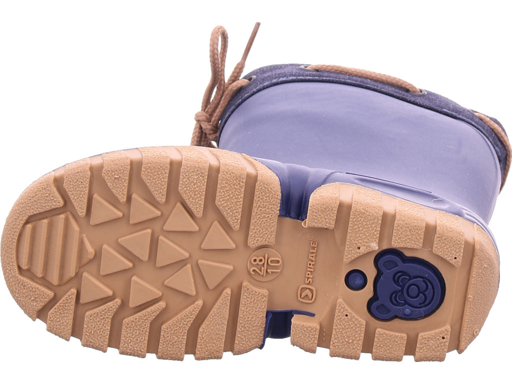Beck Gymnas  Moonboot  in blau