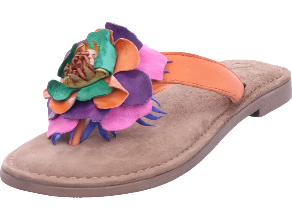 Queens Damen Pantolette  in orange