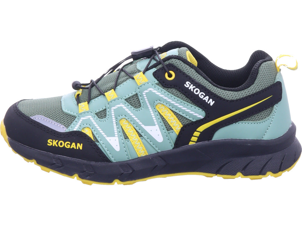 Skogan boys' hiking boots in green