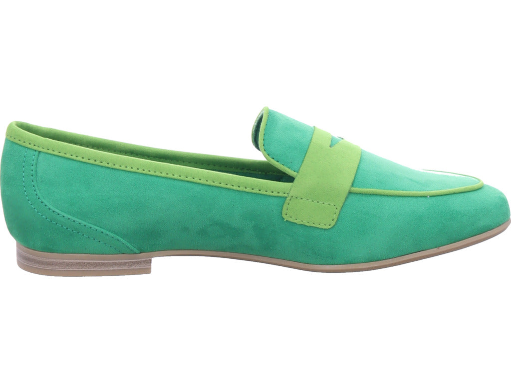 Marco Tozzi Damen Slipper  in grün