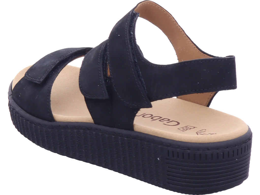 Gabor Damen Sandalette  in schwarz