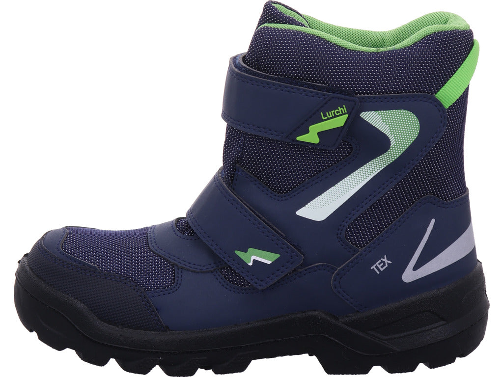 Lurchi Jungen Moonboot Kazu in blau