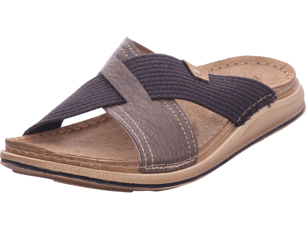 Dr.Stark Herren Pantoffel  in braun