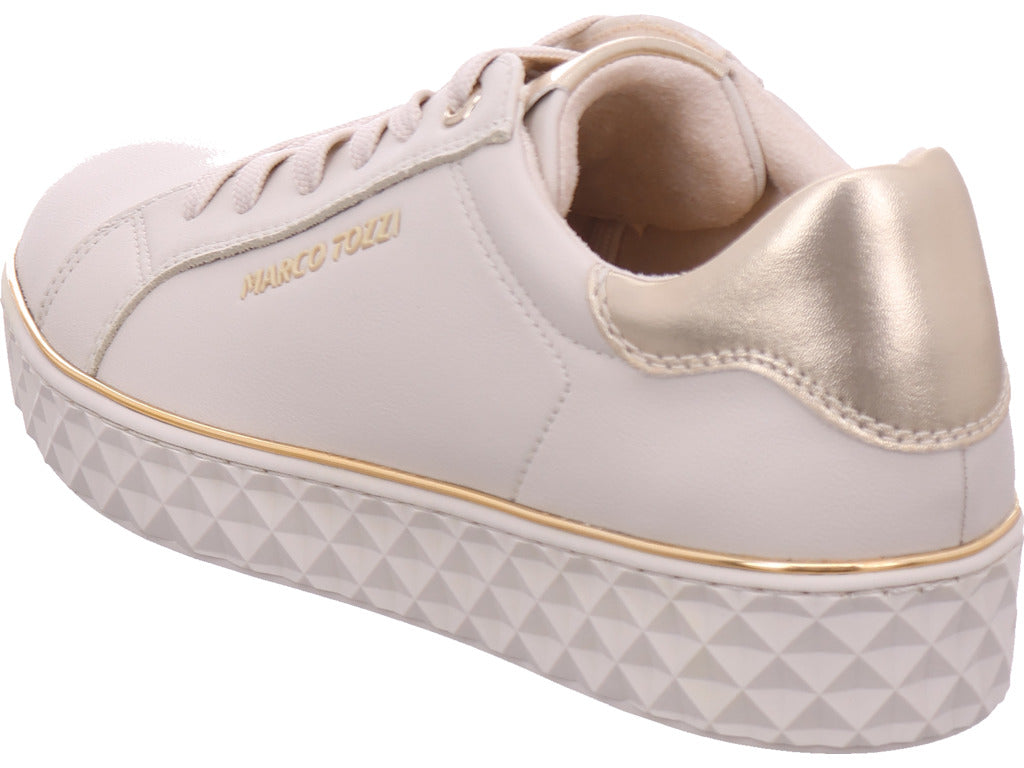 Marco Tozzi women's sneakers in beige