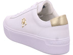 Tommy Hilfiger Damen Sneaker Platform Court Sneaker in weiß