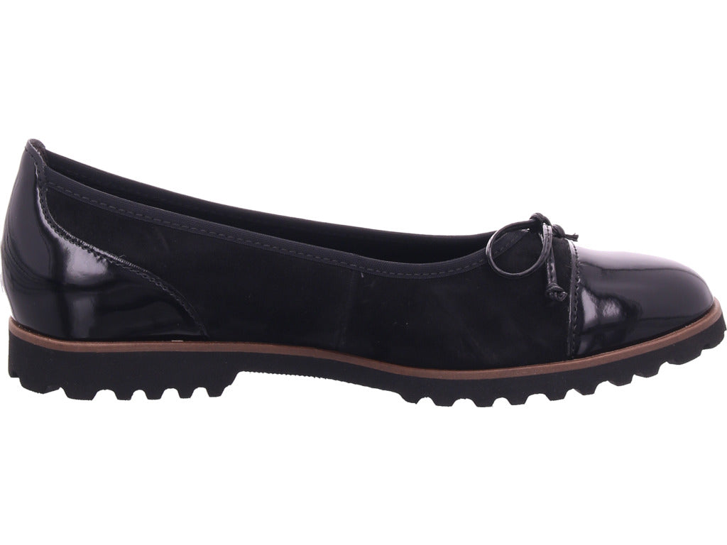 Gabor Damen Ballerina  in schwarz