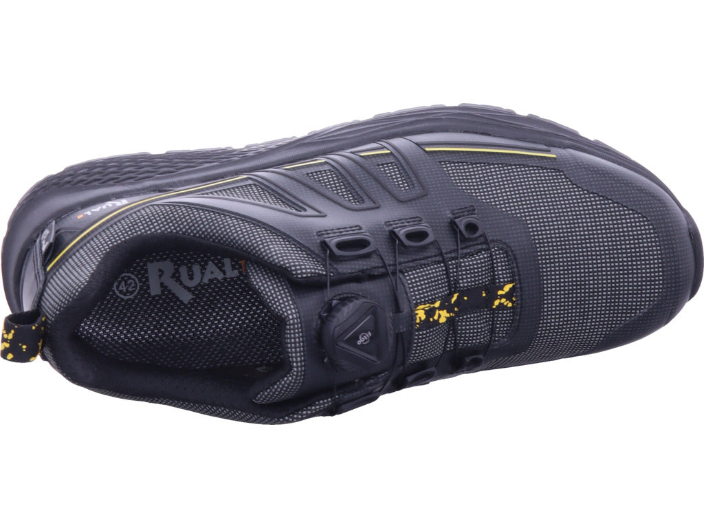 WorkPower Herren Halbschuh Jura Trekkinghalbschuh in schwarz