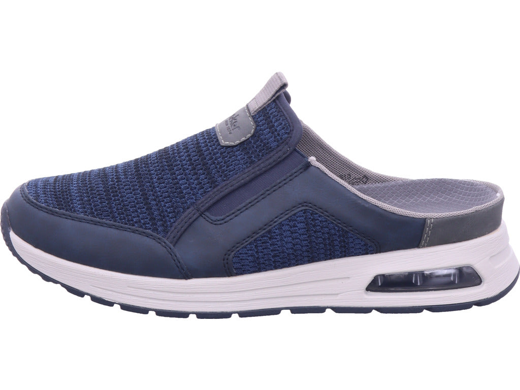 Rieker Herren Clog Fsk Herren Halbschuhe in blau