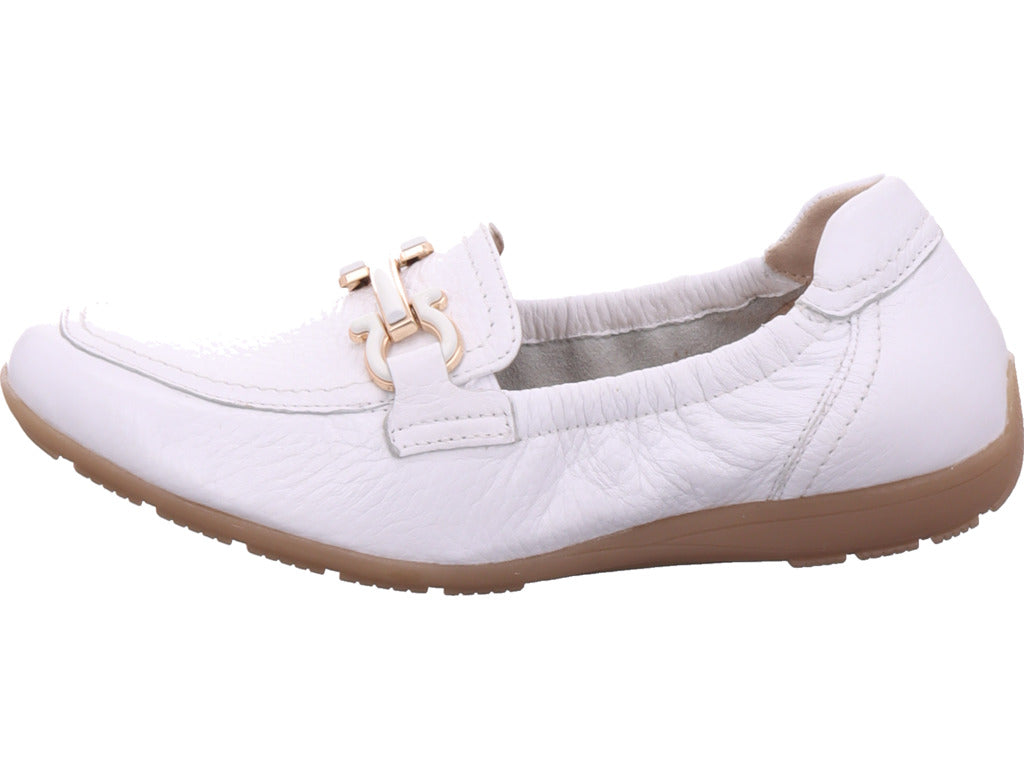 Caprice Damen Slipper  in weiß