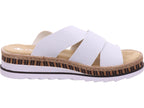 Rieker Damen Pantolette Fsk Damen Sandalen in weiß