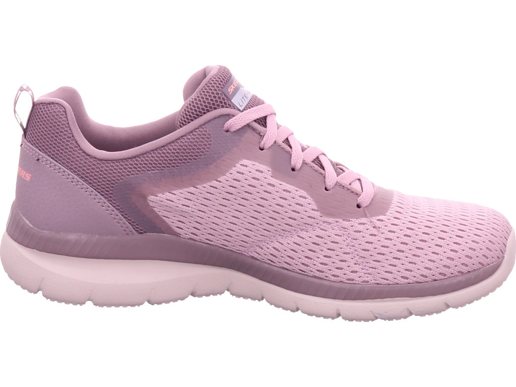 SKECHERS Damen Sportschuh Engineered Mesh Lace-Up W/ Mem in rot