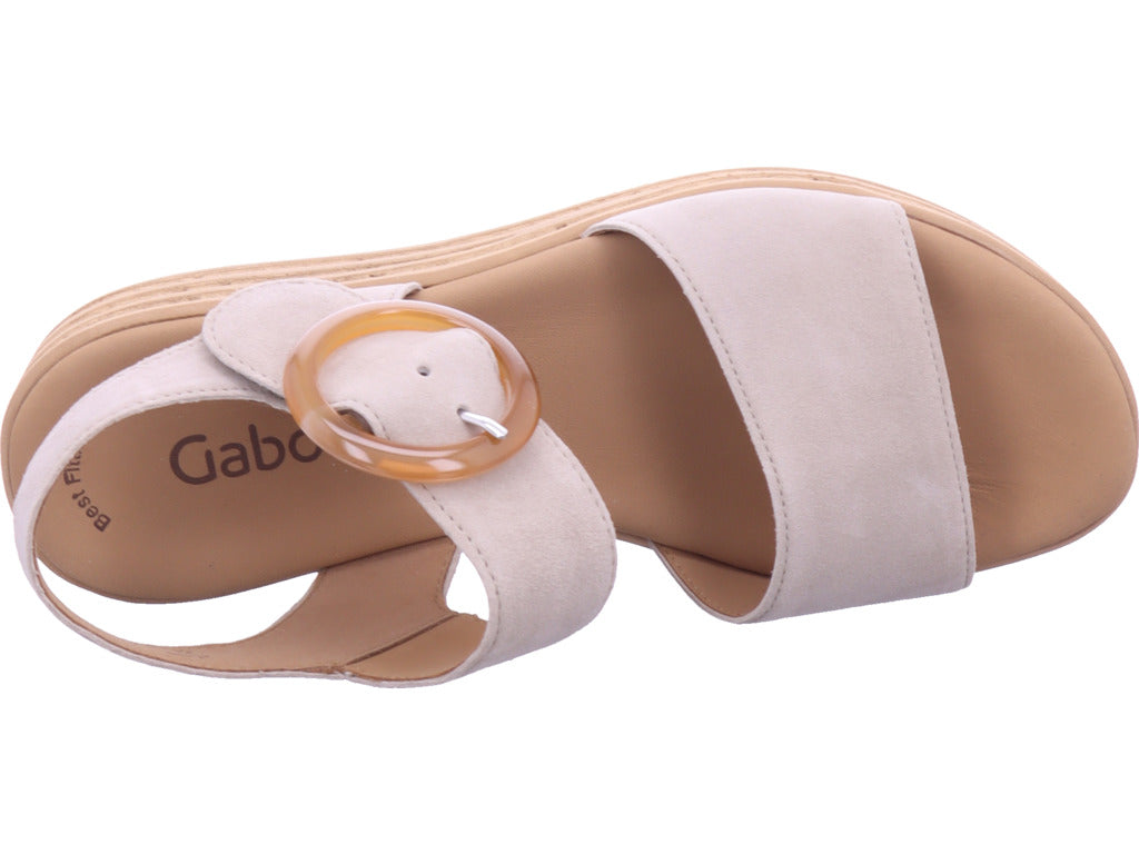 Gabor Damen Sandalette  in beige