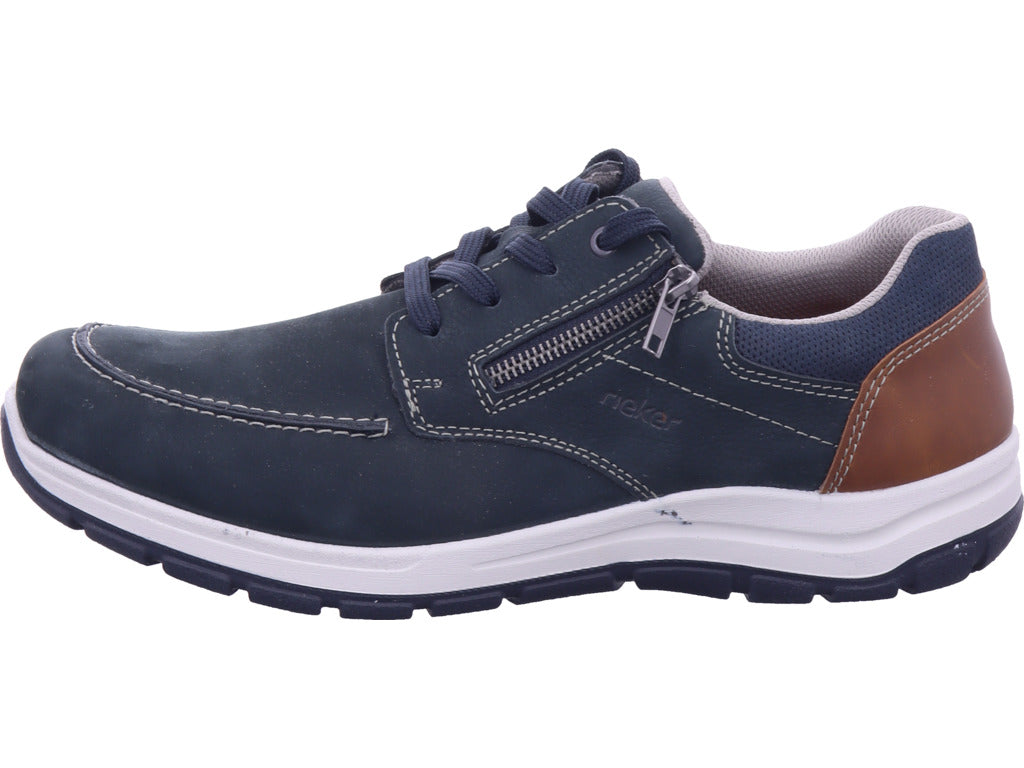 Rieker Herren Halbschuh Fsk Herren Halbschuhe in blau