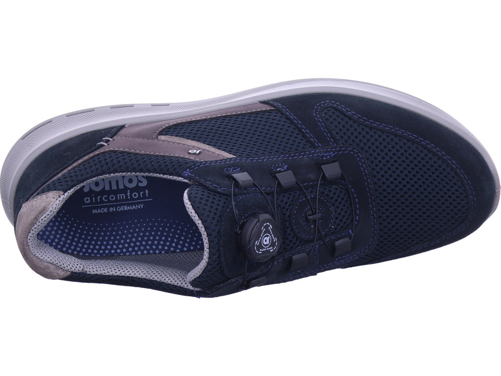 Pánské nízké boty Jomos v modré barvě