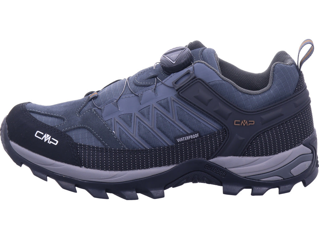 CMP Herren Wanderschuh Rigel Low Trekking Shoes in grau