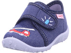 Superfit Jungen Hausschuh Hausschuh Textil \ Spotty in blau