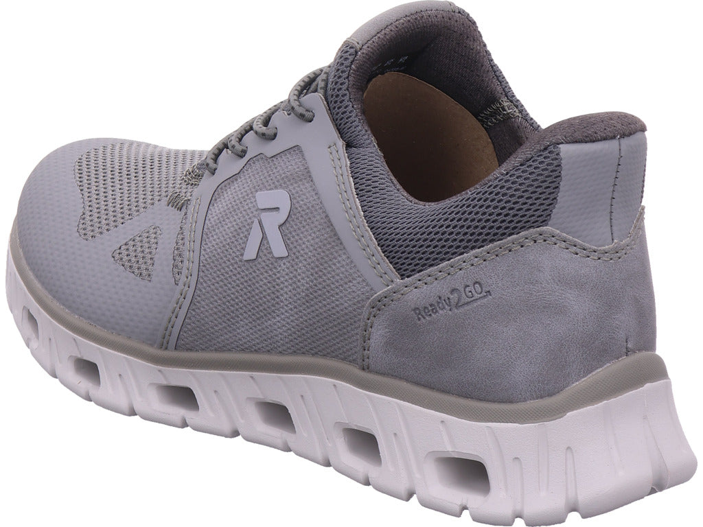 Rieker Herren Slipper  in grau