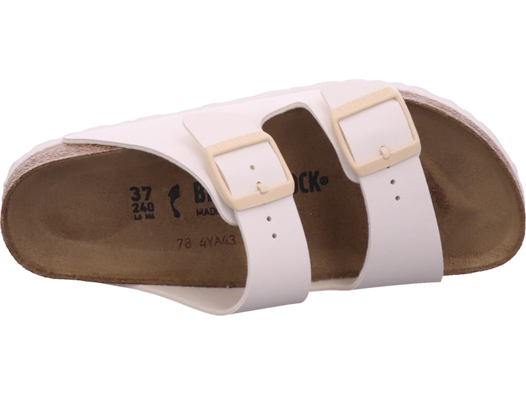 Birkenstock Damen  Arizona Birko Flor in weiß