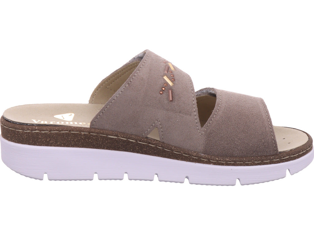 Varomed Damen Hausschuh  in beige