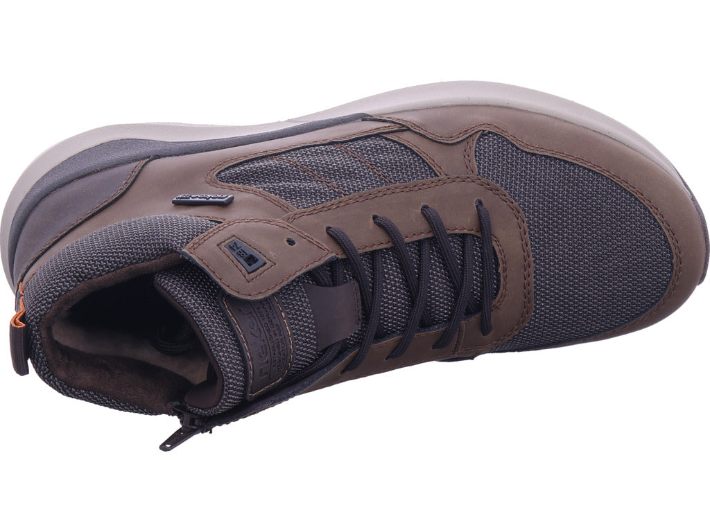 Rieker Herren Schnürstiefel Hwk Herren Stiefel in braun