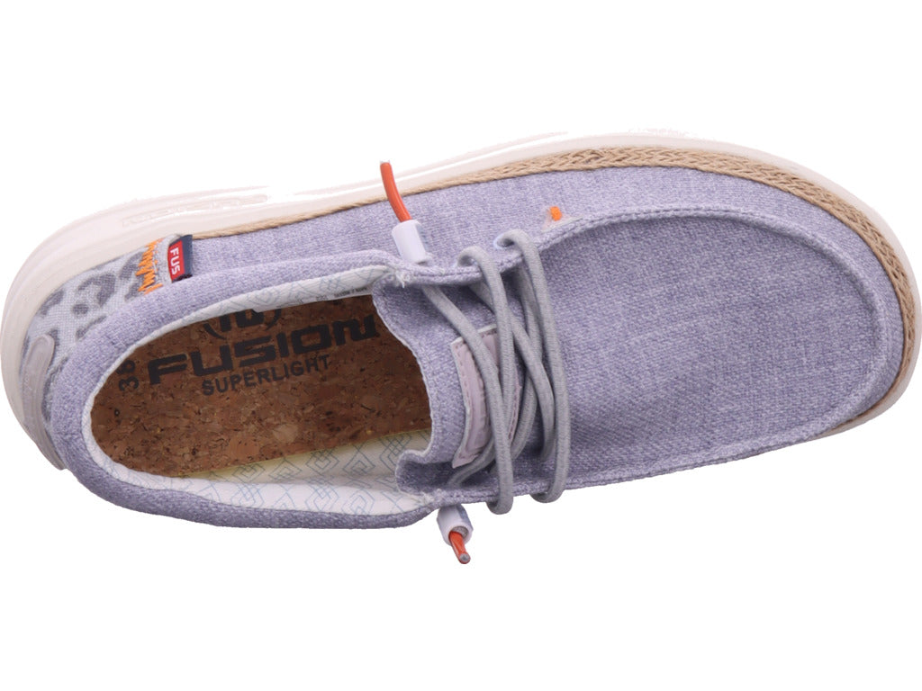 Fusion Damen Textilschuh  in blau