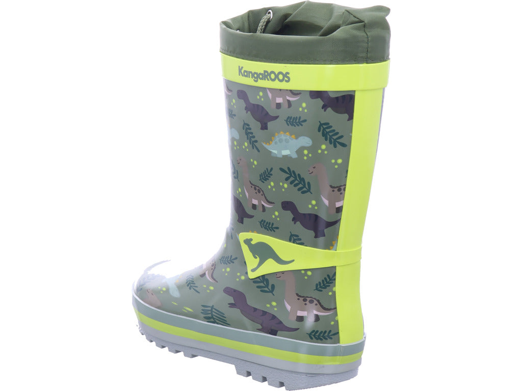 KangaRoos boys' rubber boots in green
