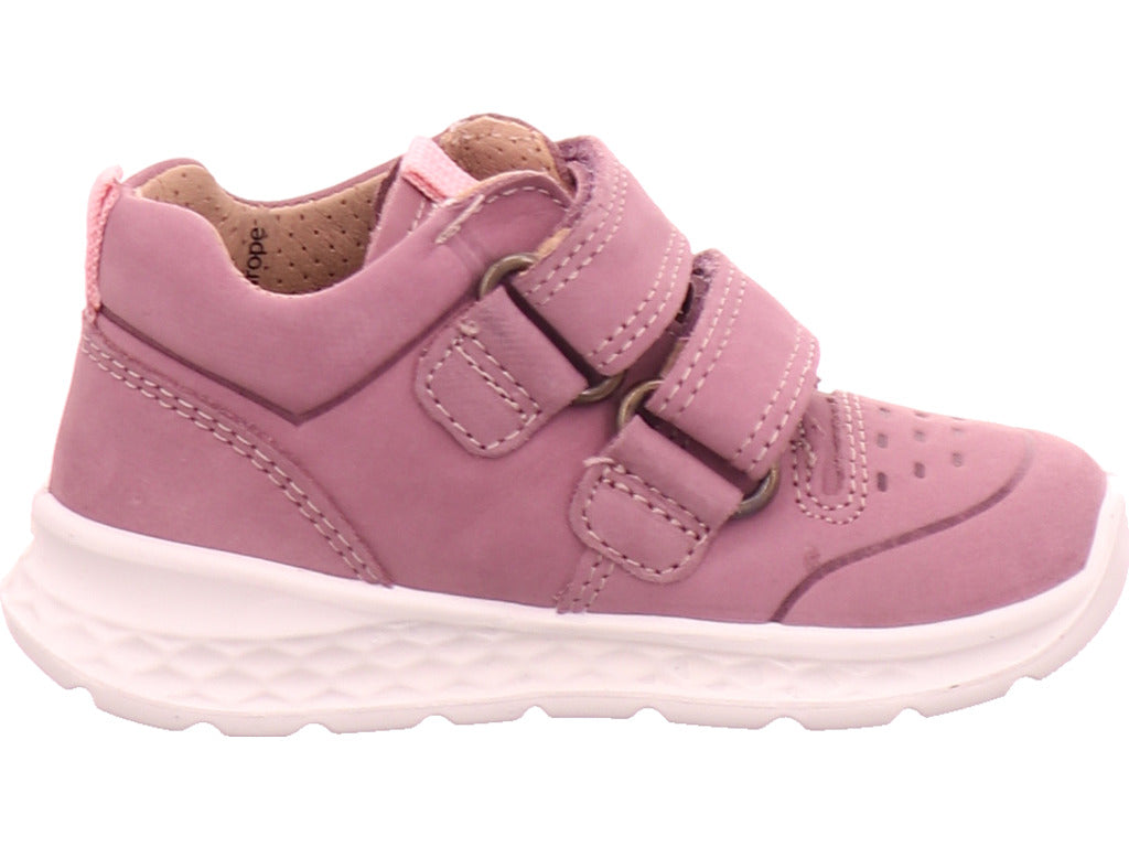 Dívčí kotníkové boty Legero, kožené, Breeze v červené barvě