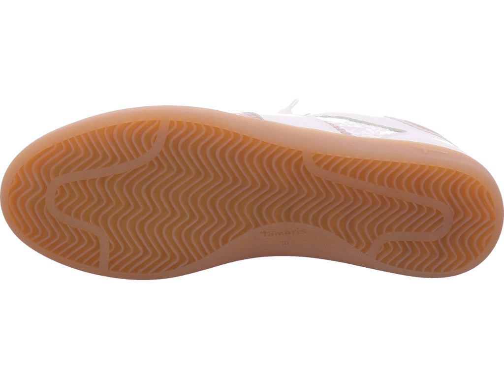 Dámské pantofle Tamaris v bílé barvě