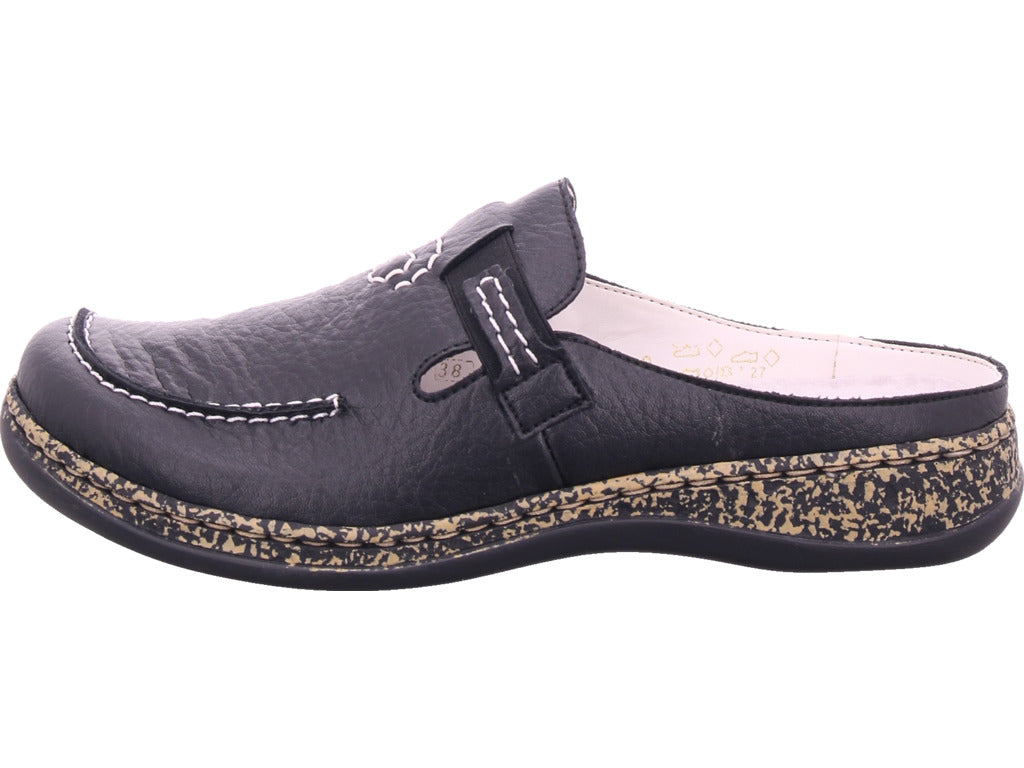 Rieker women's slippers in black