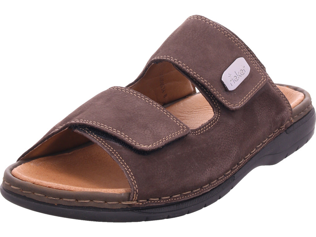 Rieker Herren Pantolette  in braun