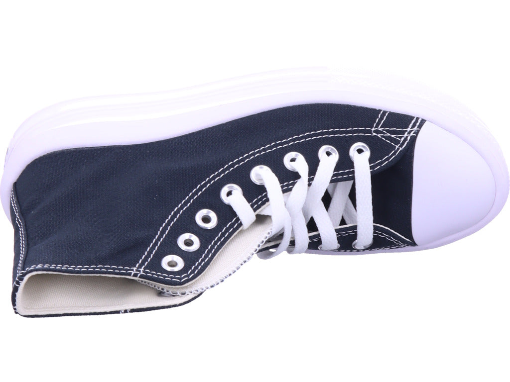 Converse Damen Sneaker Ctas Move Hi Black in schwarz