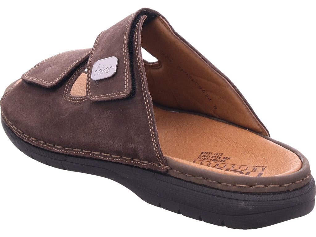 Rieker Herren Pantolette  in braun