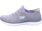 SKECHERS Damen Slipper  in grau