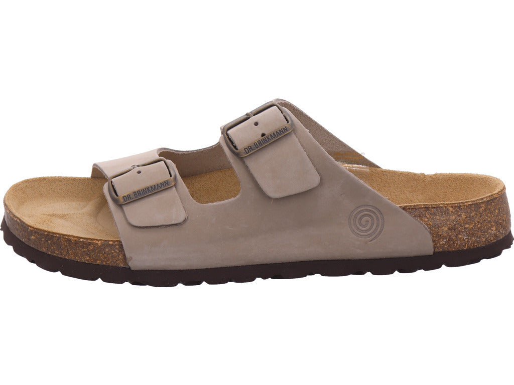 pölking Herren Pantolette Dr.brinkmann in sand-taupe