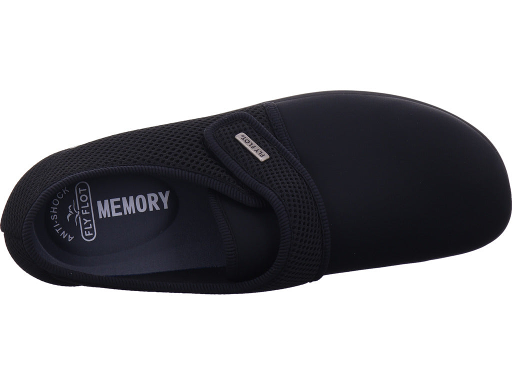 Fly Flot Herren Hausschuh  in schwarz