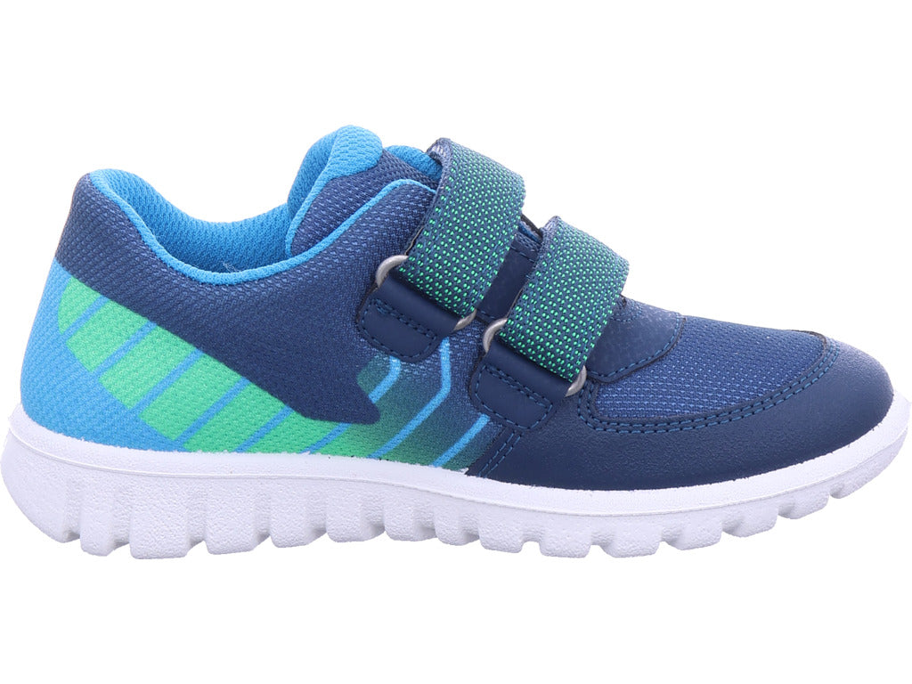 Legero boys' low-cut shoe Sport7 Mini in blue