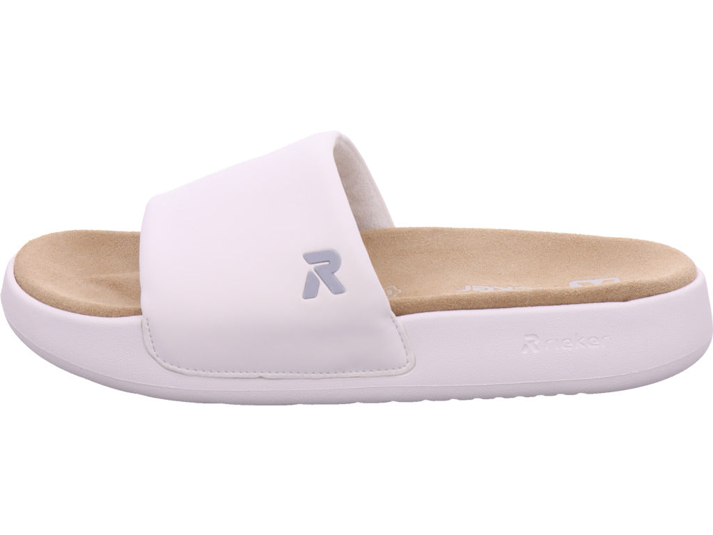 Rieker Damen  Fsk Damen Sandalen in weiß