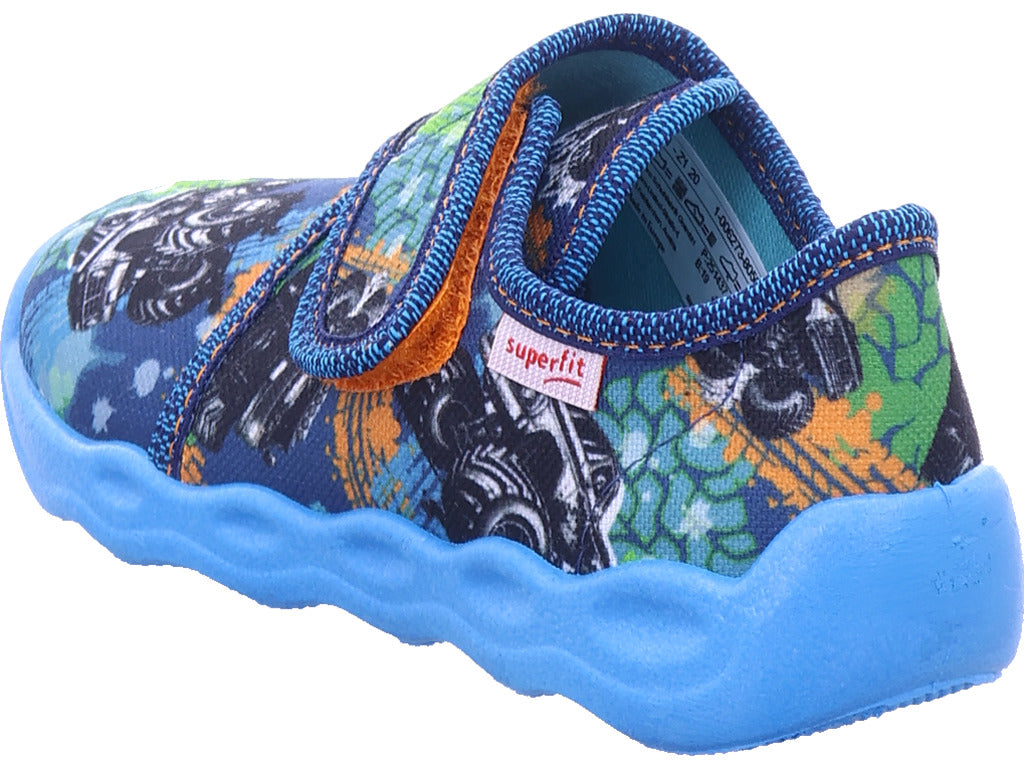 Legero Jungen  Hausschuh Textil \ Bubble in blau